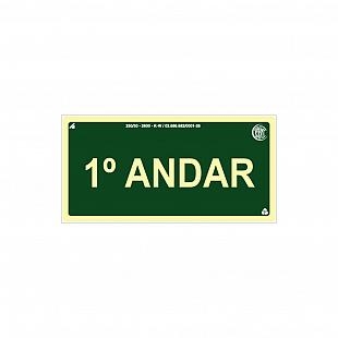 Placa Fotoluminescente A- "Andares"