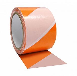 Fita Isolamento Zebrada (Laranja / Branco)