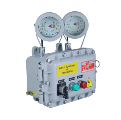 Luminária Bloco Farolete LED 2000 Lumens ANTI EXPLOSAO