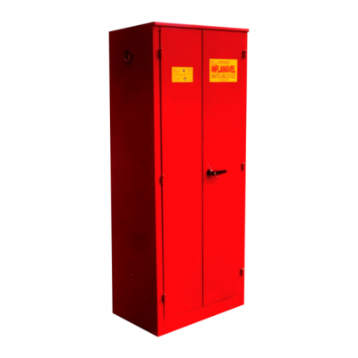 Armário Corta Fogo Vermelho 1,70/ 0,70 / 0,45 m