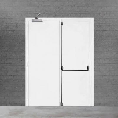 Porta Corta Fogo Folha Dupla (Pintura Coil Coating)