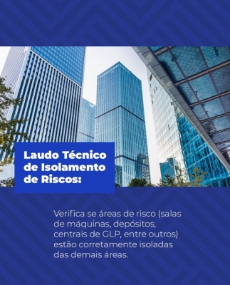 LAUDO ISOLAMENTO DE RISCOS