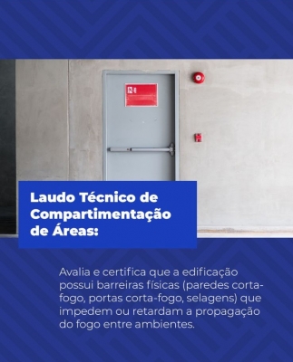 LAUDO COMPARTIMENTAÇÃO DE ÁREAS